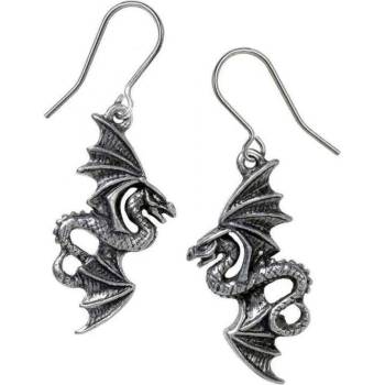 Alchemy gothic Обеци ALCHEMY GOTHIC - Flight of Airus - Pewter - E442
