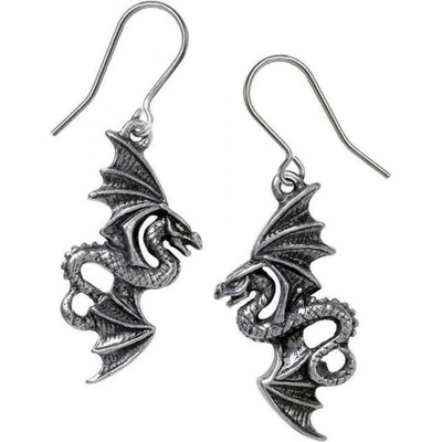 Alchemy gothic Обеци ALCHEMY GOTHIC - Flight of Airus - Pewter - E442