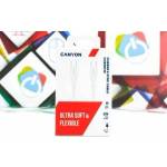 CANYON USB Cable Usams USB-C - USB-C 1 m White (CNS-CC60SC10W)