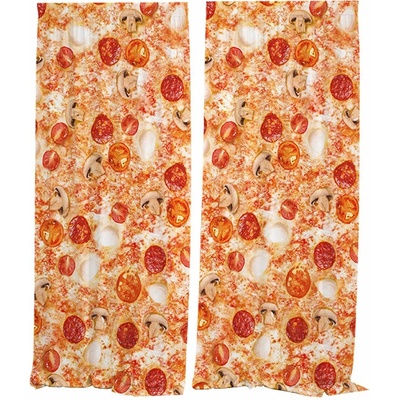IMPAR Závěsy Pizza,140 × 250 cm