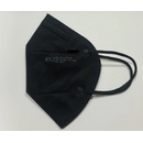 AZMED respirátor jednorazový 5-vrstvový FFP2 čierny 1 ks