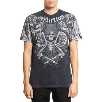 AFFLICTION мъжка тениска affliction - heretic - black - a27675-bklv