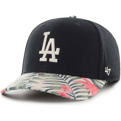 47 brand Шапка с козирка 47 brand MLB Los Angeles Dodgers в черно с апликация (B.CFLDP12GWP.BK)