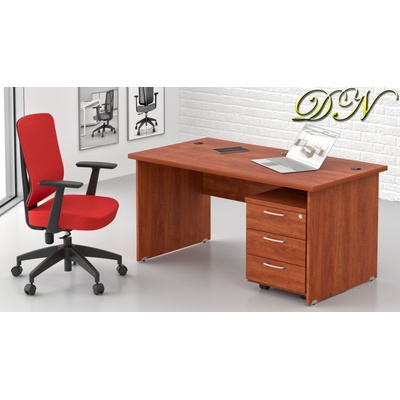 NABYTOK-DIZAJNOVY.SK ZE 1.2 03 Zostava kancelárskeho nábytku Komfort 1.2 calvados