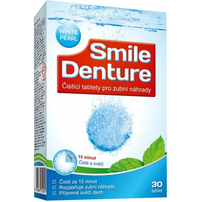 WP SMILE DENTURE čistící tablet na zubní náhrady 30 tablet – Zbozi.Blesk.cz