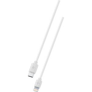 Ploos Кабел данни Ploos Type-C към Lightining, 1м, Бял