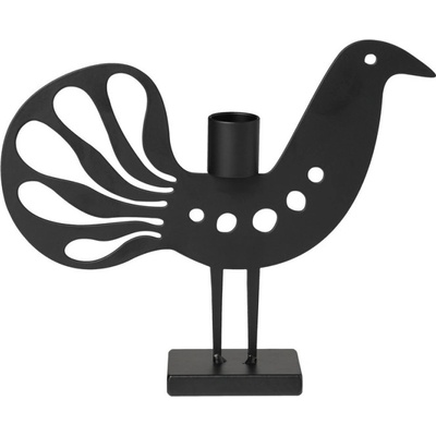 Kovový svícen Meander Bird, Bengt & Lotta Švédsko