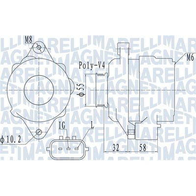 Generátor MAGNETI MARELLI 063731943010