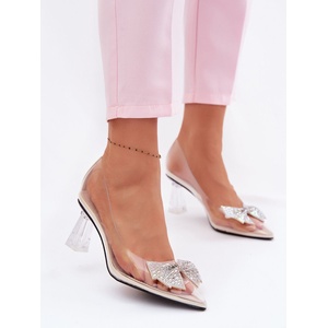 Step in style Дамски дебел ток модел 226541 Step in style