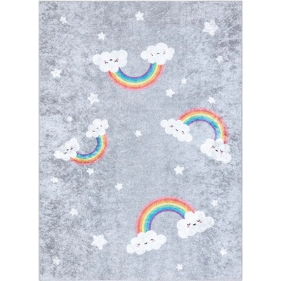Dywany Łuszczów Junior 52063.801 Rainbow grey šedá