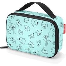 Reisenthel box na jedlo Thermocase Kids Cats and Dogs Mint