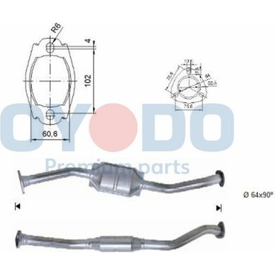 Katalyzátor Oyodo 20N0054-OYO