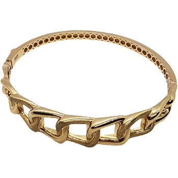 VipGold Златна дамска твърда гривна 9.63 гр (grt001)