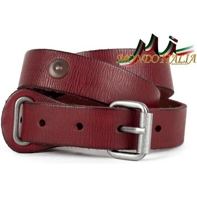 Disel dámsky kožený opasok 1047 ČERVENÝ