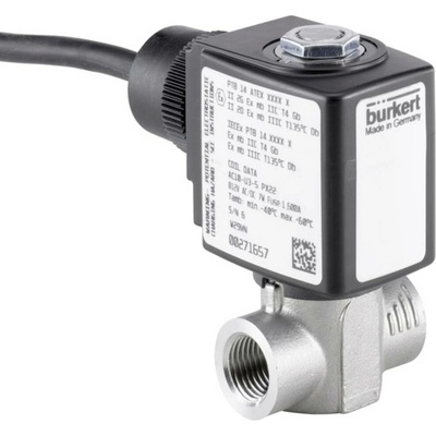 Bürkert piestový ventil 380808 6240 24 V G 1/4 Menovitá vzdialenosť 6 mm servo riadené 1 ks