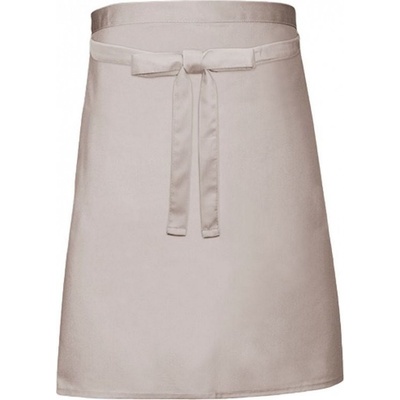 Link Kitchen Wear Pekařská lehčí zástěra délka pkolena 240 g/m Písková X997