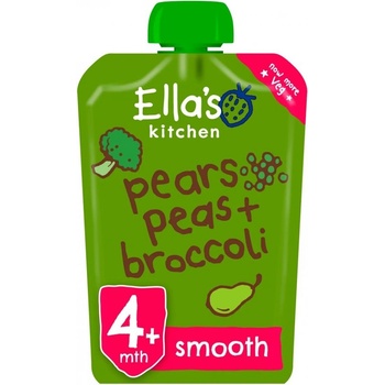 Ella's Kitchen BIO Hruška hrášek a brokolice 120 g