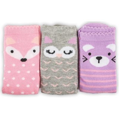 Pidilidi, PD0135 01 veselé ponožky FUNNY dívčí 3pack