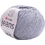 YARNART Jeans 46 Grey Плетива прежда (Jeans 46)