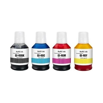 Atrament Tonerovo Canon GI-46 Bk+CMY Multipack - kompatibilný
