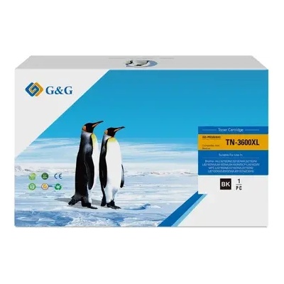 G&g - ninestar КАСЕТА ЗА brother mfc l6910dn/dcp l5510dw/hl l6410dn/hl l6210dw/hl l5210dw/hl l5210dn/mfc l5710dw/mfc l5710dn/mfc l6710dw - high capacity - С ЧИП (100bratn3600xlg)
