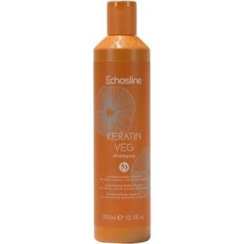 Echosline Реконструиращ шампоан с кератин и арган Echosline Keratin Veg Shampoo 300мл