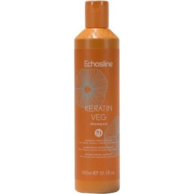 Echosline Реконструиращ шампоан с кератин и арган Echosline Keratin Veg Shampoo 300мл