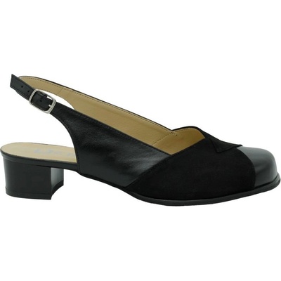 Bosolodičky Eliška široká špička černé