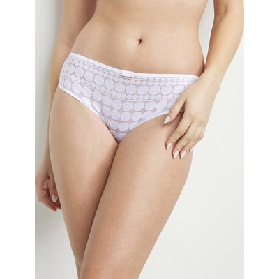 DIM Бели дамски шарени бикини Dim GENEROUS DOTTY BRIEF DIM | Byal | ЖЕНИ | XXL