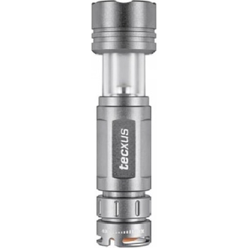 Image 1 of Tecxus Фенер Tecxus Rebellight 2 in 1, 1x АА/LR06 батерия, 100 lumens, ръчен, влагоустойчив, сив (Rebellight 2 in 1)