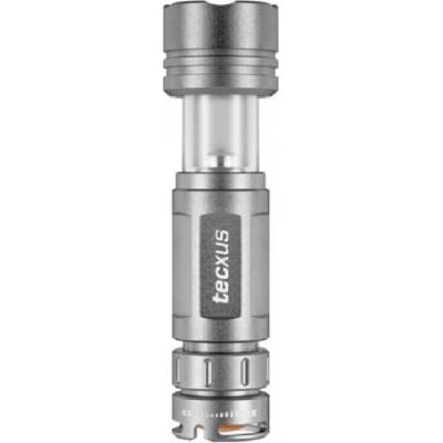 Tecxus Фенер Tecxus Rebellight 2 in 1, 1x АА/LR06 батерия, 100 lumens, ръчен, влагоустойчив, сив (Rebellight 2 in 1)