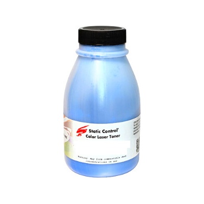 Комплект тонер бутилка и чип (SET - CHIP & TONER BOTTLE) ЗА касети за LEXMARK OPTRA C 540/X540 series - Cyan - Static Control - (Compatible-130LEX C 540CS KIT)