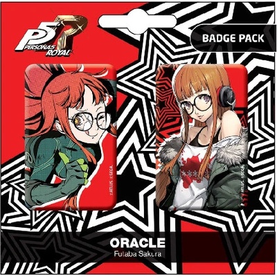 Sada odznáčků - Persona 5 Royal 2-Pack Oracle Futaba Sakura, POPB-PBBP33