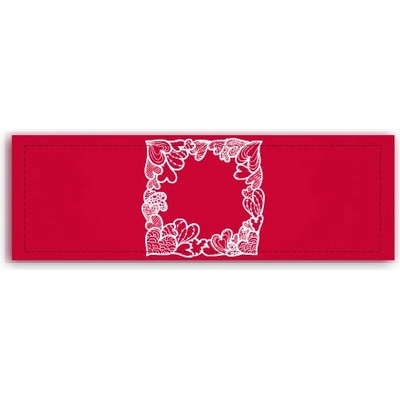 Fotoobraz 150x55 cm panorama Srdíčkový rámeček