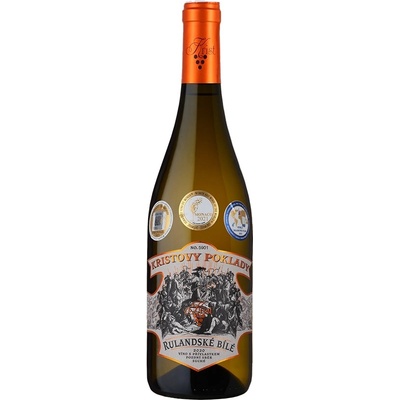 Vinařství Krist Rulandské bílé Kristovy poklady pozdní sběr 2022 12,5% 0,75 l (holá láhev)