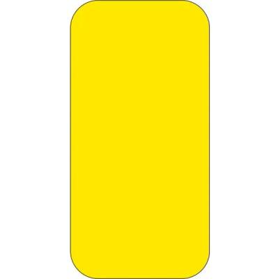 Samolepicí značení umístění palet WT-5210, tvar ''obdélník'' – polyester, žlutá, 100×50 mm, balení 25 ks