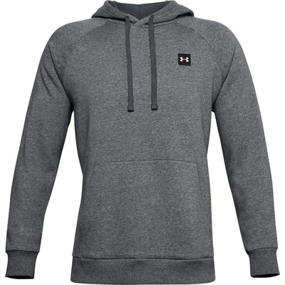 Under Armour Rival fleece s kapucí šedá 1357092 012