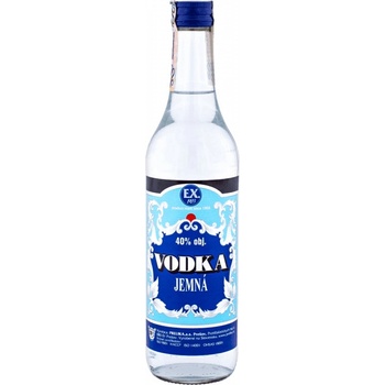 Prelika Vodka Jemná 40% 0,5 l (čistá fľaša)