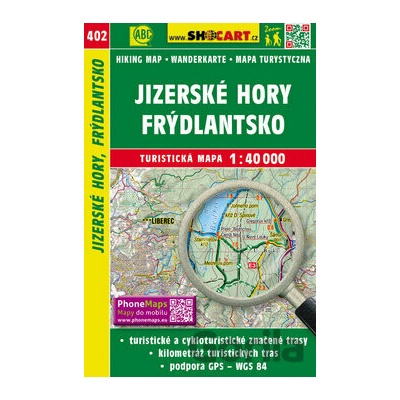 Jizerské hory, Frýdlantsko 1:40 000 - SHOCart