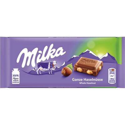 Milka Whole Nut 100 g