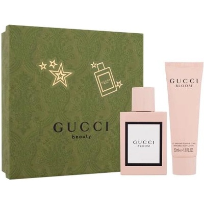 Gucci Bloom подаръчен комплект: EDP 50 ml + лосион за тяло 50 ml за жени