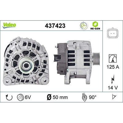 Alternátor VALEO 437423