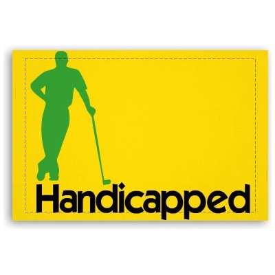 Fotoobraz 60x40 cm malý Handicapped