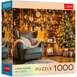 Trefl Пъзел Trefl от 1000 части - Коледна къщичка (99236)