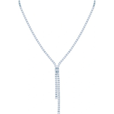 SAVICKI Колие Savicki: бяло злато, диаманти