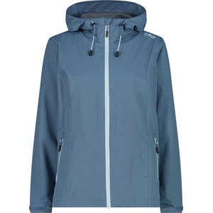 CMP Дамско водоустойчиво яке CMP Women's Jacket Fix Hood with Pack Pocket Waterproof jacket - Space - размер 34 (EU) (102-5201-0511)