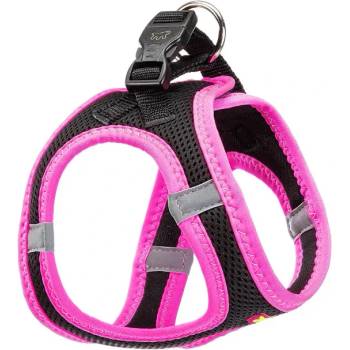 Ferplast KAORI P Small - Нагръдник за кучета със светлоотразителни нишки, A: 30-32 см B: 36-44 см. - розов