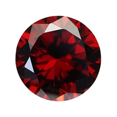 Šperky4U CZ Kubický zirkon - Garnet, 100 ks - CZ08-1.00_100 – Zboží Mobilmania