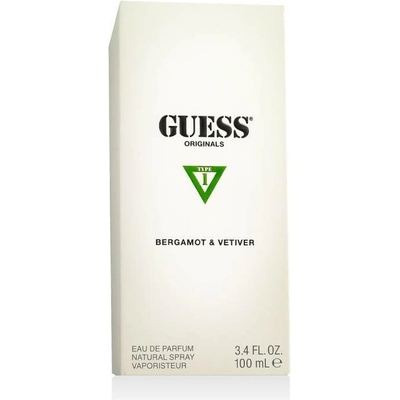 Guess Type 1 Bergamot & Vetiver parfémovaná voda unisex 100 ml