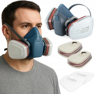 3M maska 7502 polomaska – Zboží Dáma